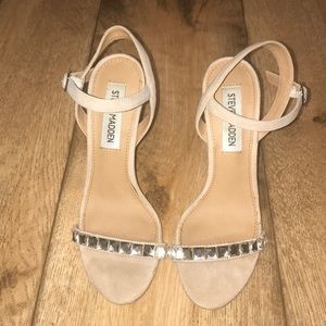 Steve Madden | Scheanna blush | Jeweled Heels